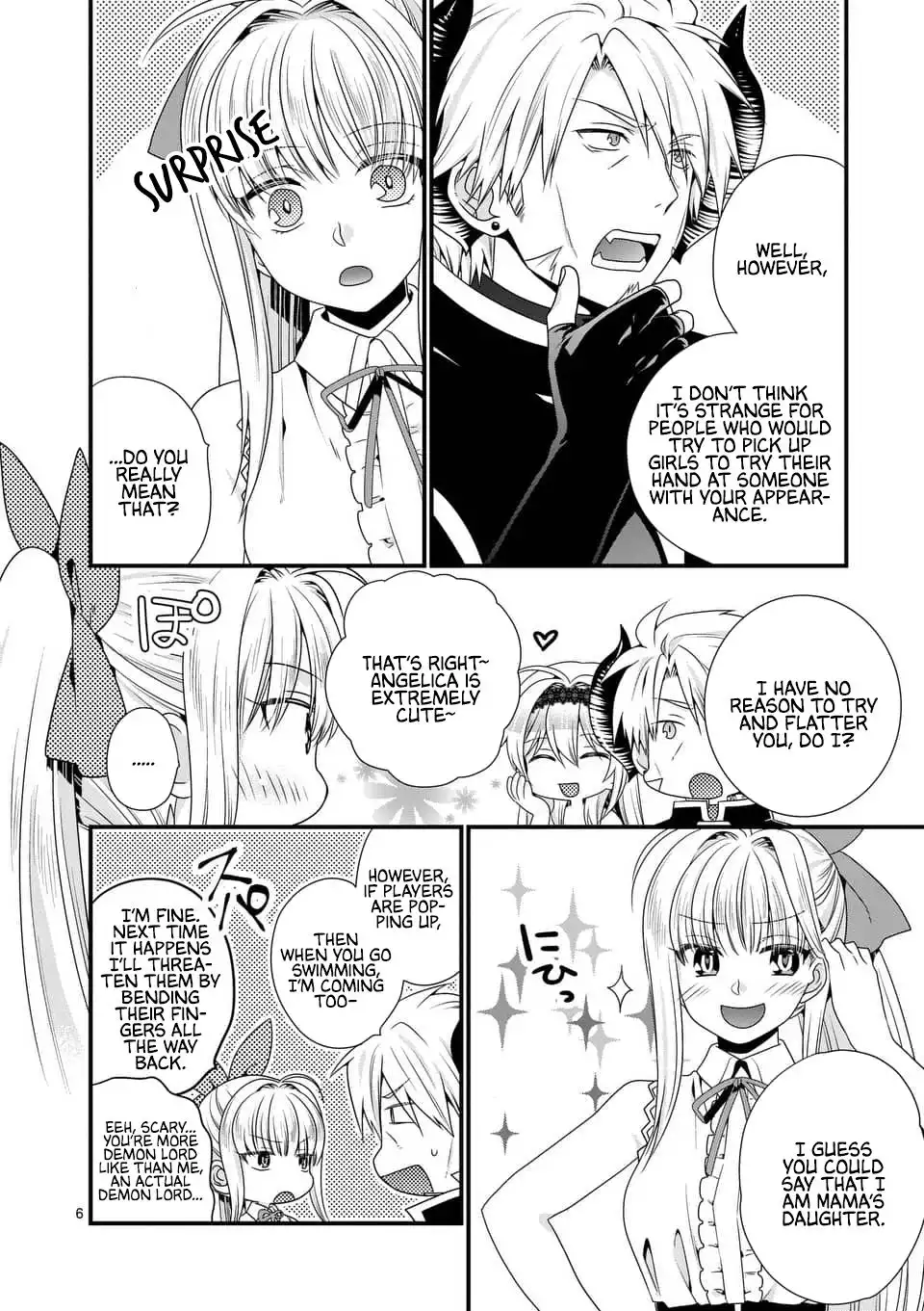 Maou Desu. Onna Yuusha no Hahaoya to Saikon Shita no de, Onna Yuusha ga Giri no Musume ni Narimashita. Chapter 24 7